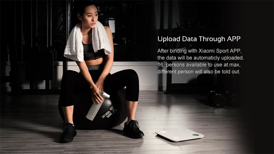 Xiaomi Smart weight Scale Global Version Human BFR измерение соотношения жира в теле весы приложение дистанционное управление СВЕТОДИОДНЫЙ экран