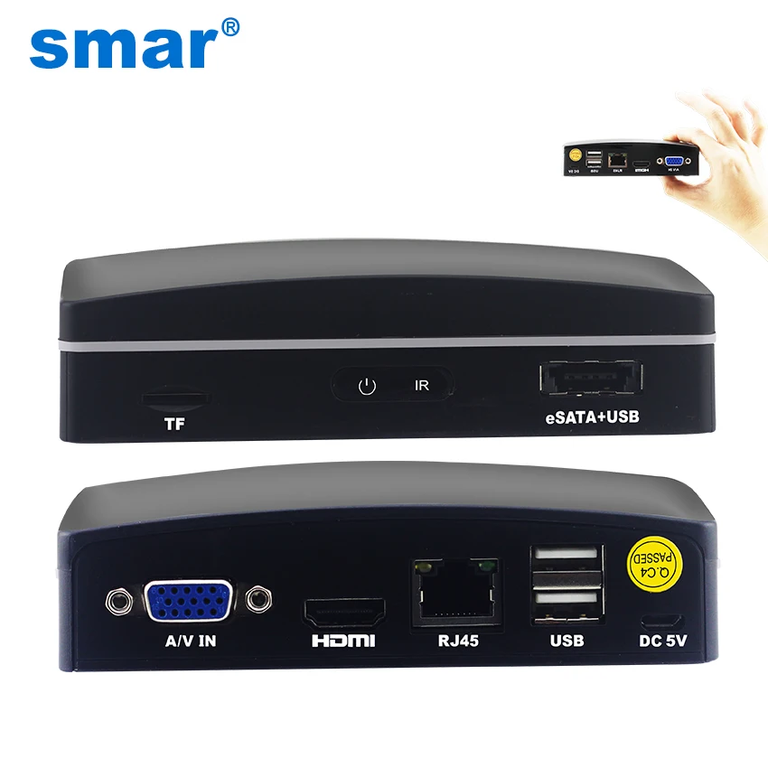 Smar AHD 1080N 4CH 8CH CCTV небольшой видеорегистратор 5в1 для комплект VGA HDMI система