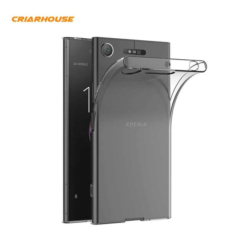 Ультратонкий Прозрачный мягкий силиконовый чехол из ТПУ для SONY Xparia X XA XA1 Plus Ultra XZ
