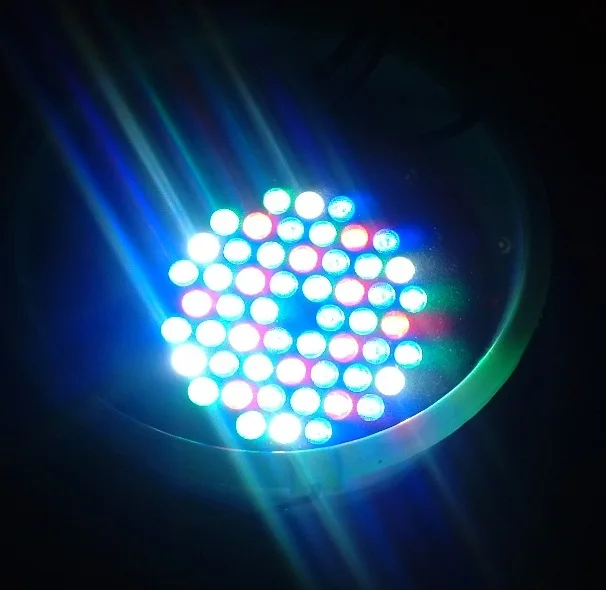 54*1 Вт Водонепроницаемый RGBW(12R18G18B6W)DMX512 par lightIP65 Номинальная AC90-245V вход | Лампы и