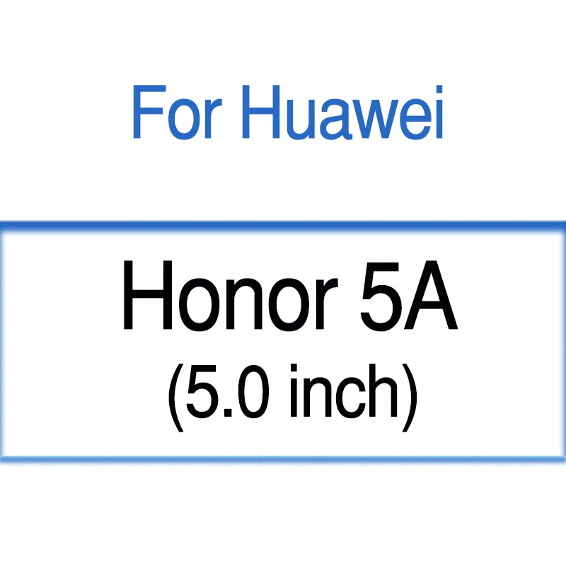 For Honor 5A Защитное стекло 5A Honor 5X для Honor 5C, защитный чехол для экрана Huawie Honer 5 X C A A5 X5 C5 Honor5C 9H Tremp glass es - Цвет: For Honor 5A