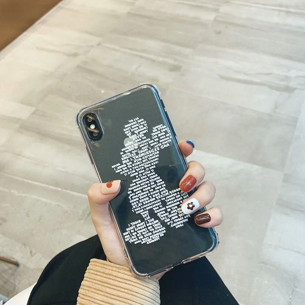 ORYKSZ мультфильм Микки чехол для iPhone X XSMax 8 7 6 s плюс ультра тонкий мягкий R Coque Fundas