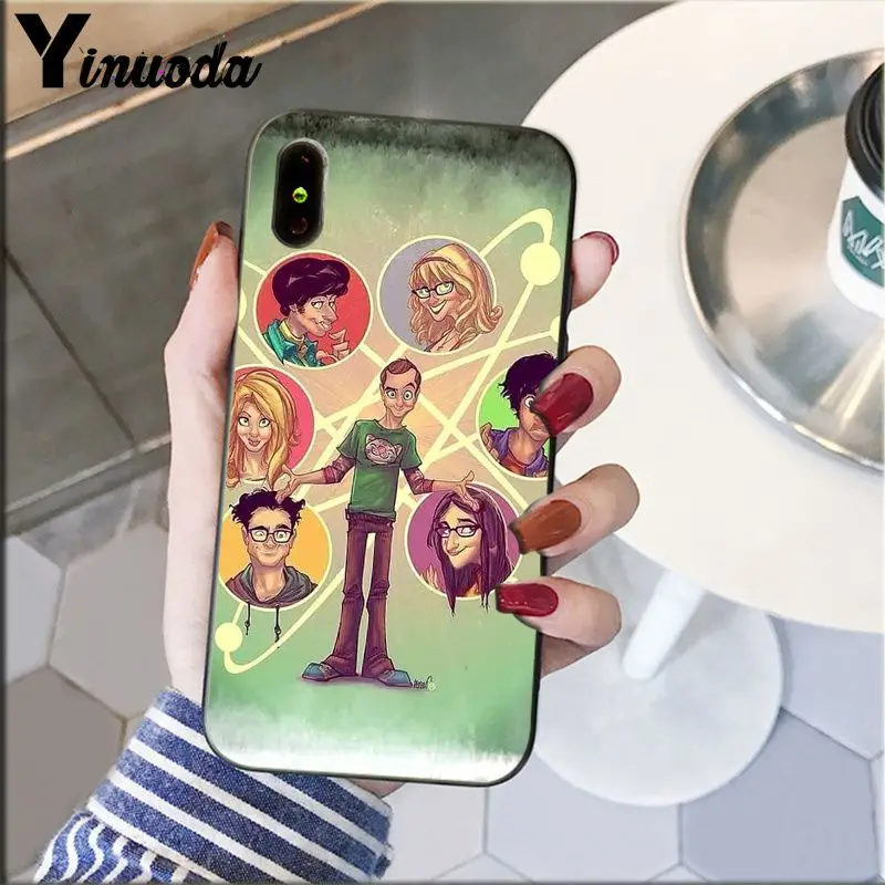 Yinuoda Bazinga The Big Bang Theory ТВ шоу Coque Оболочка Чехол для телефона для iPhone 5 5Sx 6 7 7plus 8 8Plus X XS MAX XR