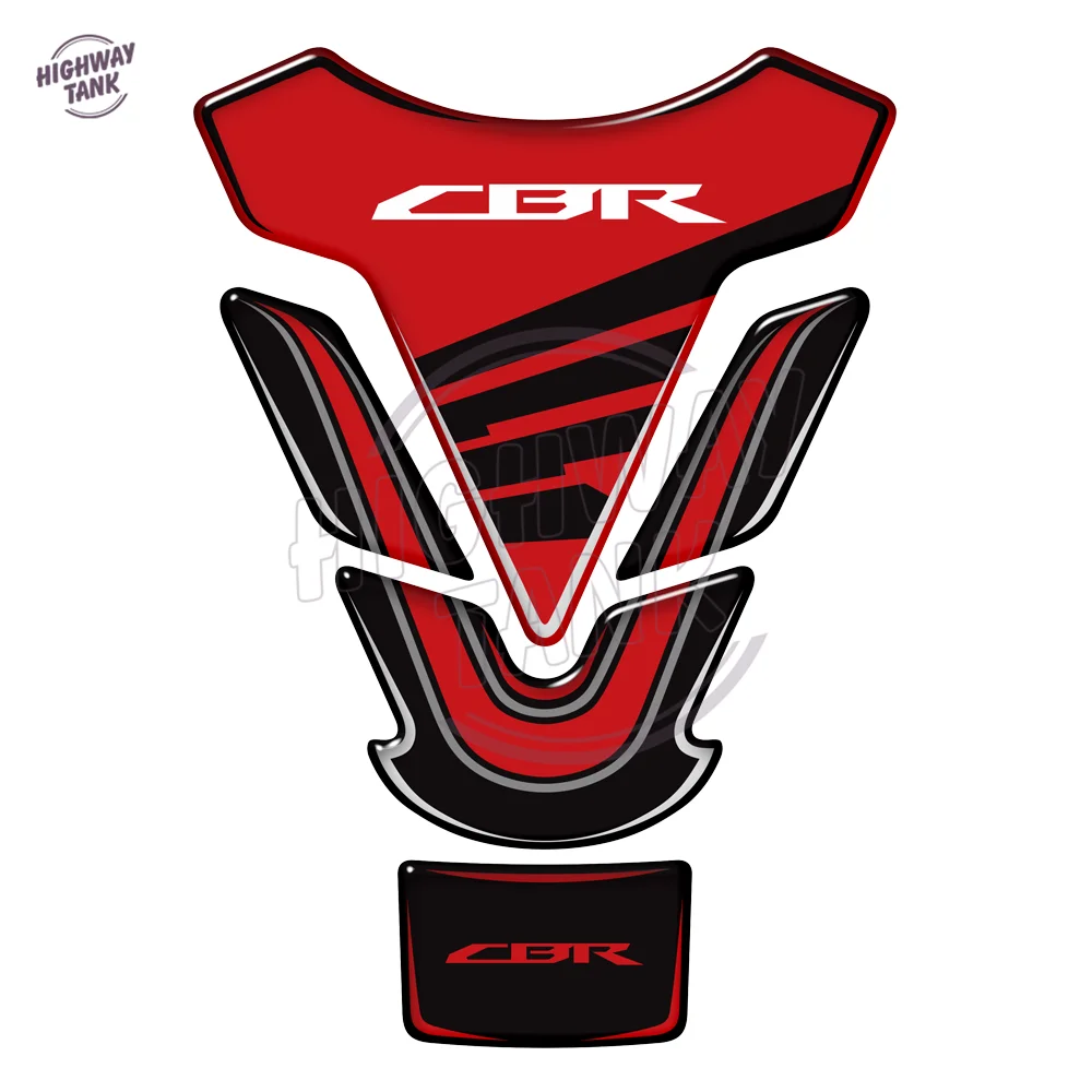 red 3D бак мотоцикла Pad Защитная Наклейка Стикеры чехол для Honda CBR 250 600 900 929 954 RR CBR1000XX CBR наклейки Tank Pad - Цвет: red