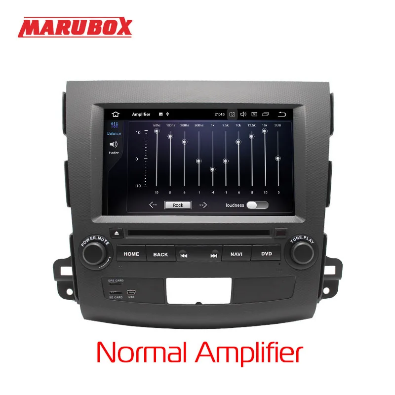 Marubox 2 Din Android 8 4 ГБ ОЗУ для MITSUBISHI Outlander XL 2006-2012 Стерео навигационный GPS радиоприемник DVD Автомобильный мультимедийный плеер 8A710PX5 - Цвет: Ordinary