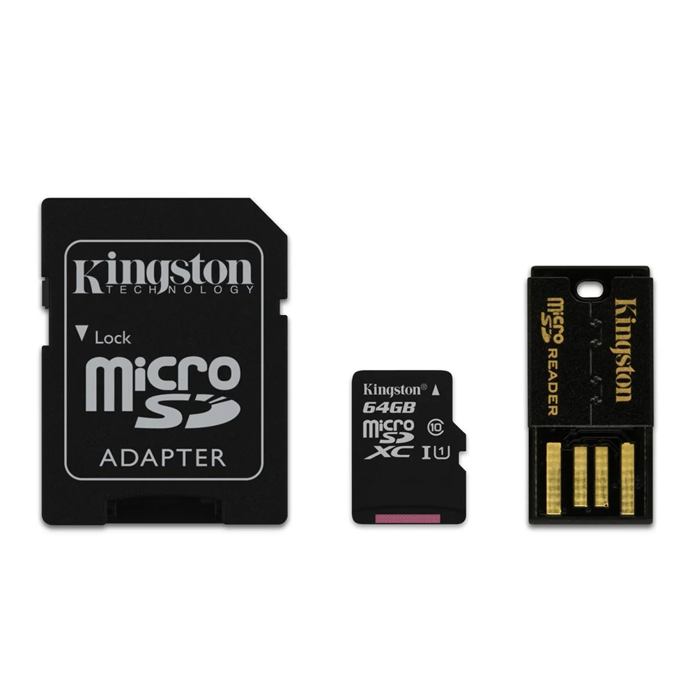 Технология sd-карты kingston 16G/32G/64G Многофункциональный комплект MicroSDHC Class 10 Flash МБ/с. S