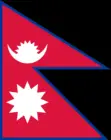Подиум 90x150 см Государственный флаг Непала