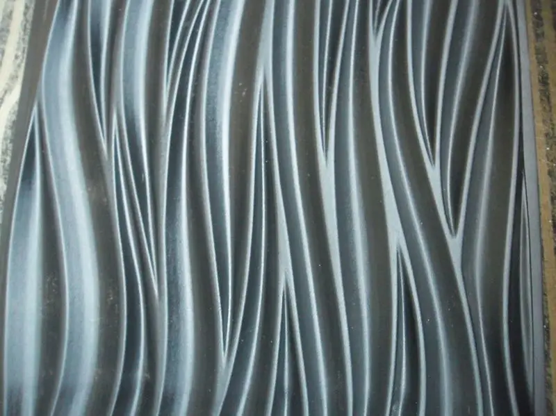 Пластиковые 3D формы пластиковые декоративные настенные панели волнистые цена за