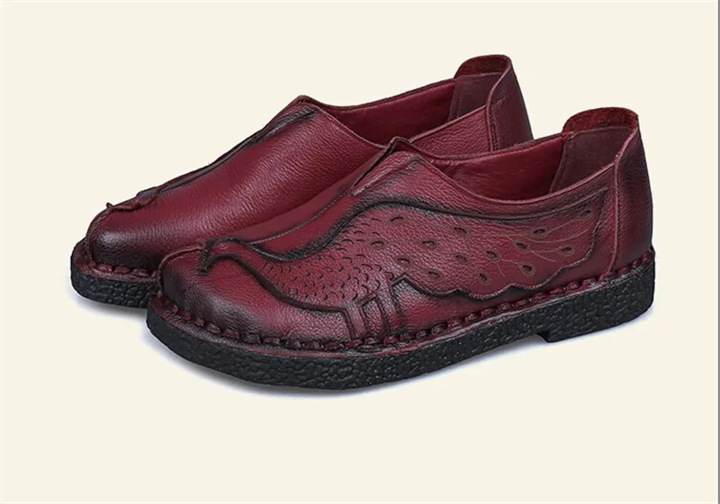 TIMETANG/обувь на плоской подошве из натуральной кожи; женские лоферы; коллекция года; мягкая подошва; ручная работа; женские повседневные тонкие туфли; женская обувь на плоской подошве; C164