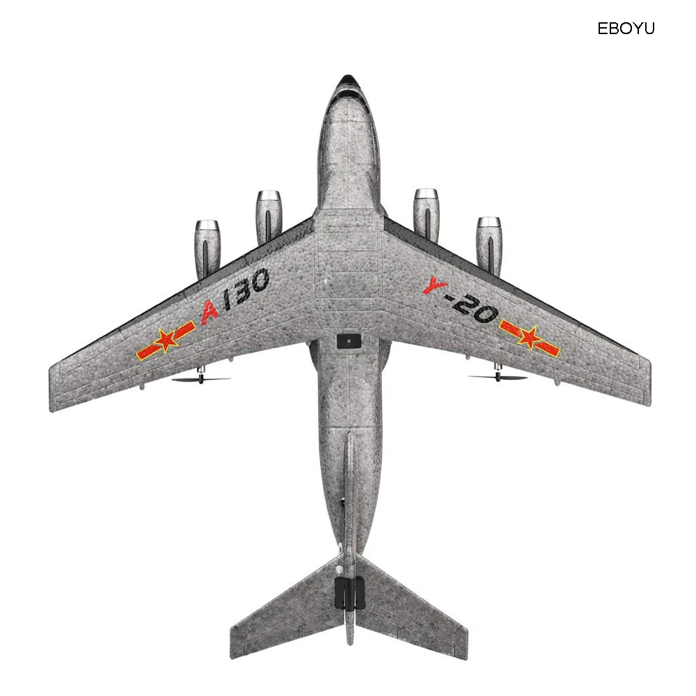 WLToys XK A130 RC самолет 2,4 г 3CH Xian Y-20 модель военно-транспортный самолет EPP Дистанционное Управление самолет с неподвижным крылом радиоуправляемая игрушка