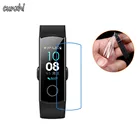 Мягкая Ультрапрозрачная защитная пленка из ТПУ против царапин для Huawei Honor Band 4Band4, смарт-браслет, полная защита экрана