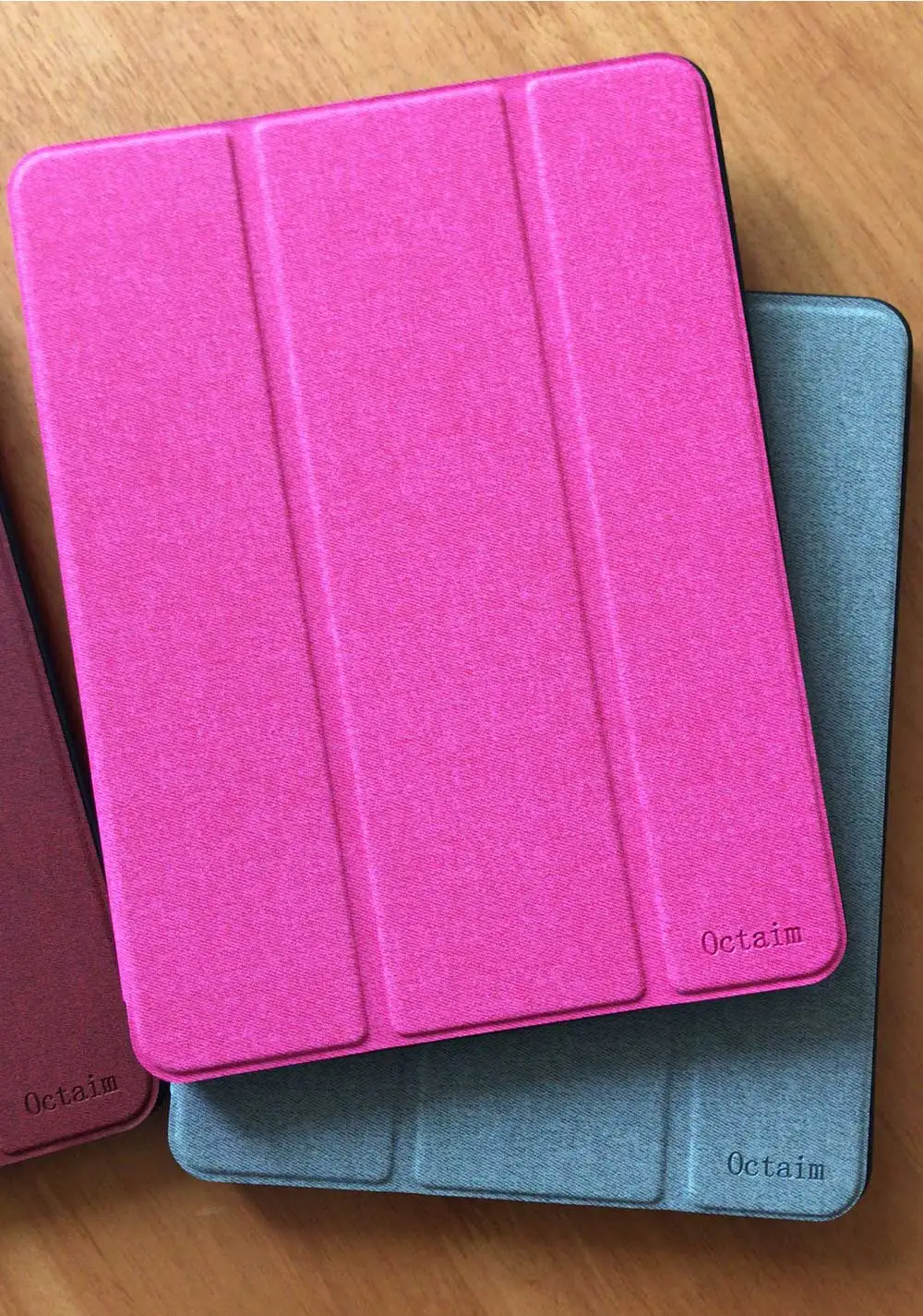 Оригинальные чехлы Octaim для iPad Air 2 мягкий PU держатель для карандашей стенд Пробуждение сна чехол для Apple iPad 9,7 модель планшета
