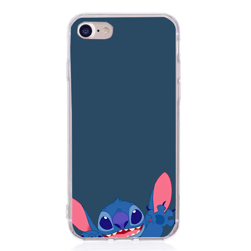 Мягкий силиконовый чехол для iphone x милый стежок с рисунком Мультфильм Тонкий