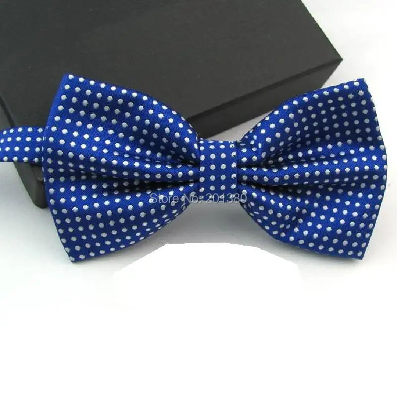 Галстук бабочка в горошек мужской галстук подарок на день рождения и свадьбу
