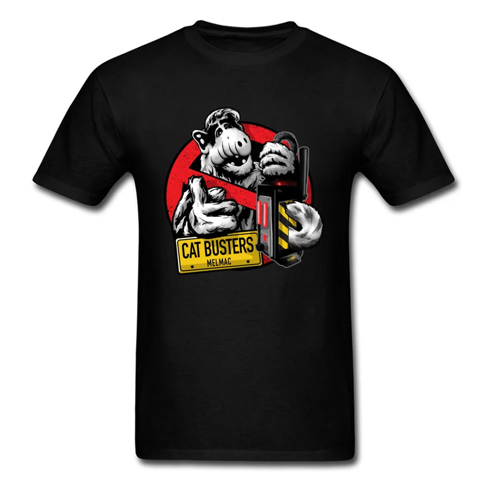 Футболка Catbusters футболка для охотников за привидениями мужские Уникальные топы