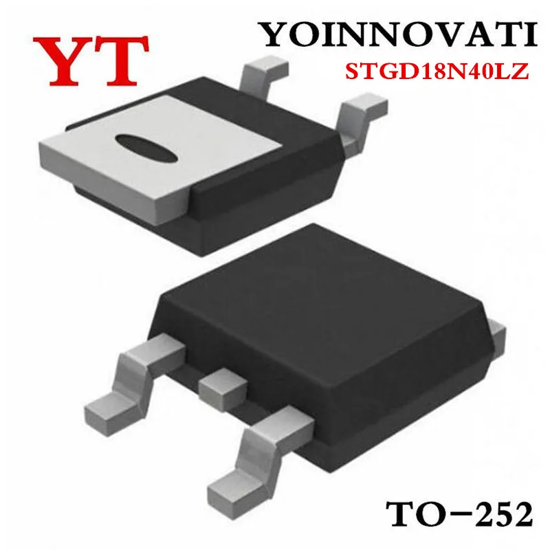 

20pcs/lot STGD18N40LZ STGD18N GD18N40LZ GD18N-40LZ GD18N 40LZ GD18 IGBT 420V 25A 125W DPAK best quality.