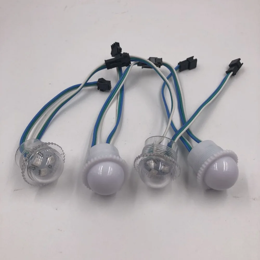 3 светодиода s 5050 SMD RGB чипы Светодиодные пиксельные водонепроницаемые IP68 12 В