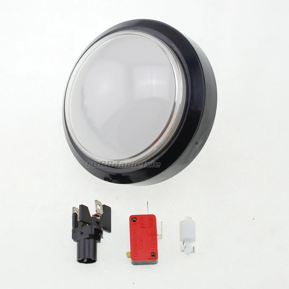 Аркадсветодиодный светодиодная полусферическая кнопка 5x100 мм 4 дюйма большой