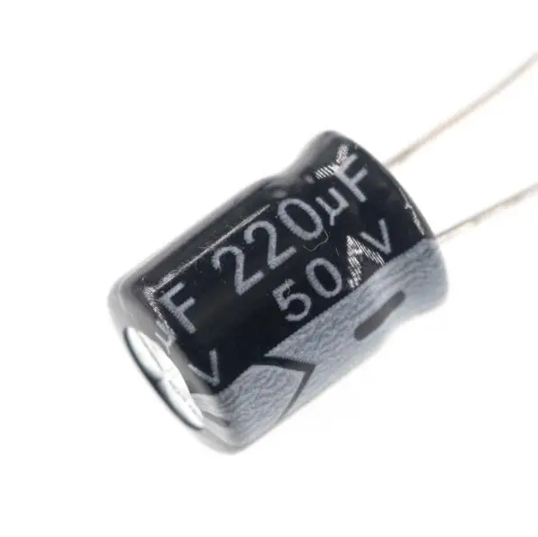 

5pcs ARTHYLY Electrolytic Capacitor 50V 220UF 50V220UF Volume 10*12MM R244
