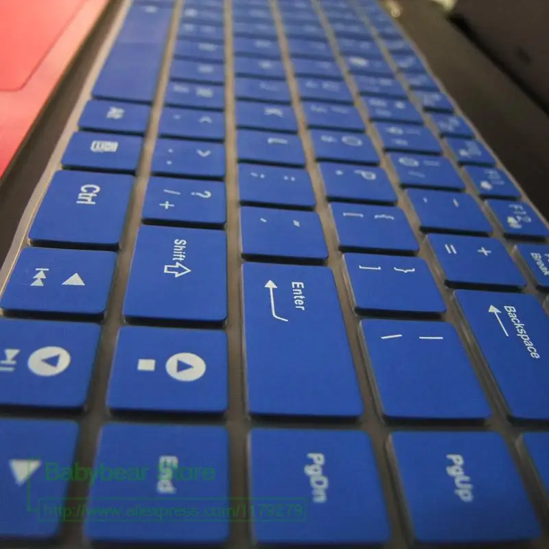 Чехол для ноутбука с силиконовой клавиатурой Asus A43 A45 A45V X42J K42e X35 X32 N46 U44 U44SG X43B K45 |
