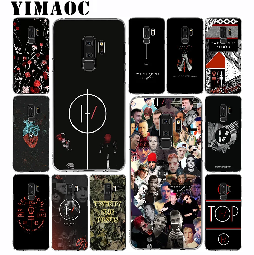 Yimaoc Twenty One Pilots мягкий силиконовый чехол для телефона samsung Galaxy A5 A6 плюс A7 A8 A9 2018 J3 J5 J6