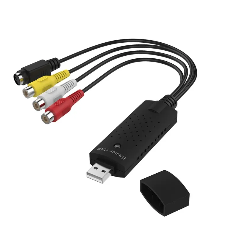 HFY портативный простой в использовании USB 2 0 адаптер для аудио и видеосъемки VHS DVD