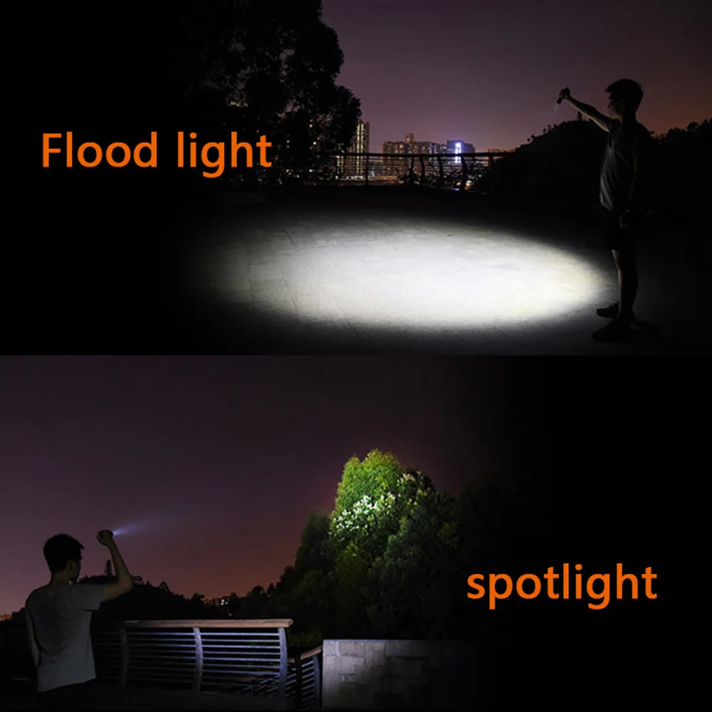 XP L2 светодиодный фонарик BC07 1200 люмен масштабируемый тактический фонарь