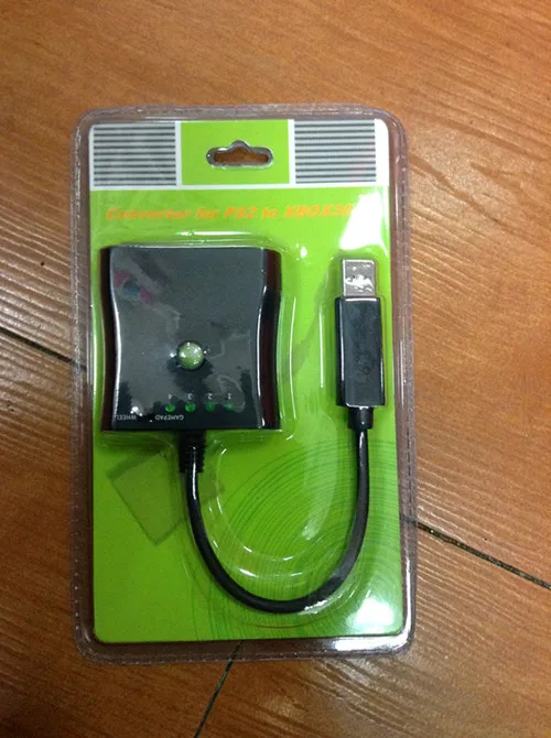 Converter For PS2 Controller TO Xbox360 Racing Wheel Connecter Adapter Cable Interface Plug | Электроника