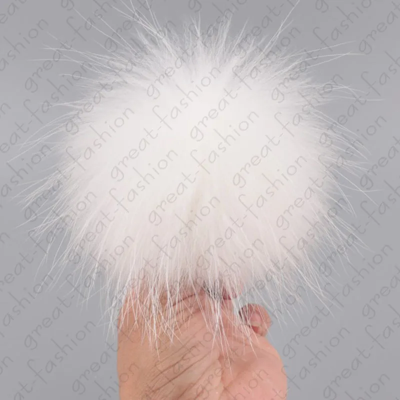 Помпоны из искусственного меха енота и лисы 2 шт.|jewelry finding|diy jewelryjewelry diy |