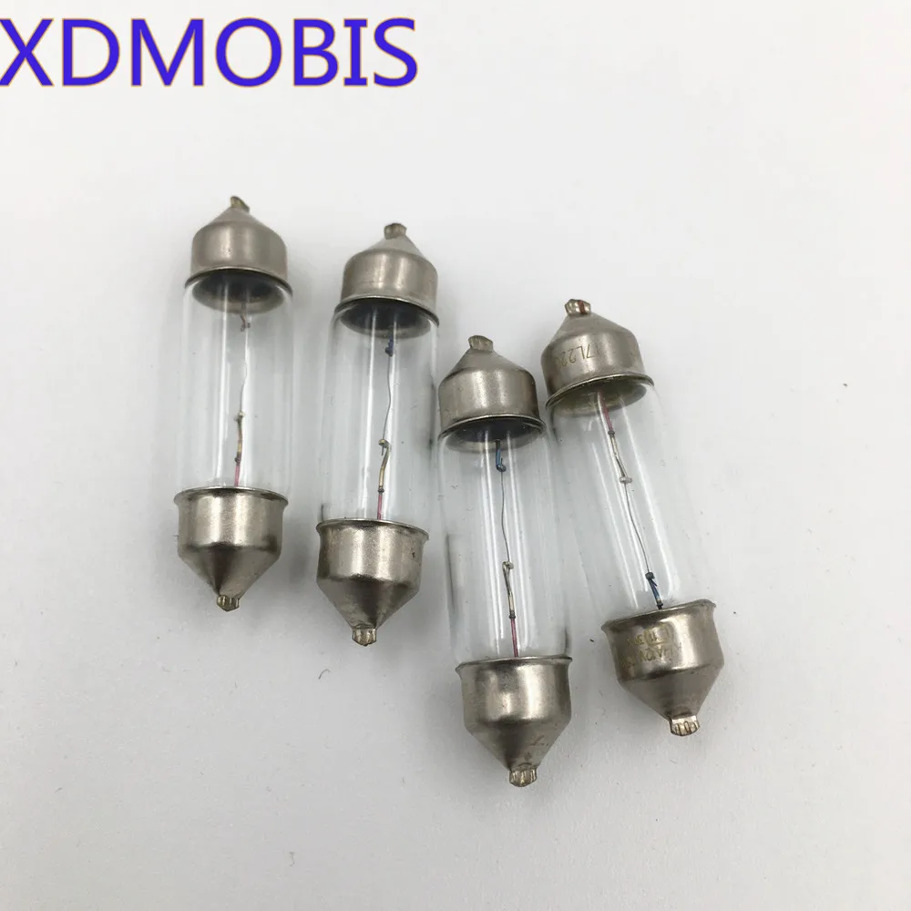 4 PCSReading Светильник лампы номерного знака светильник лампочка 12V5W для hyundai kia OEM