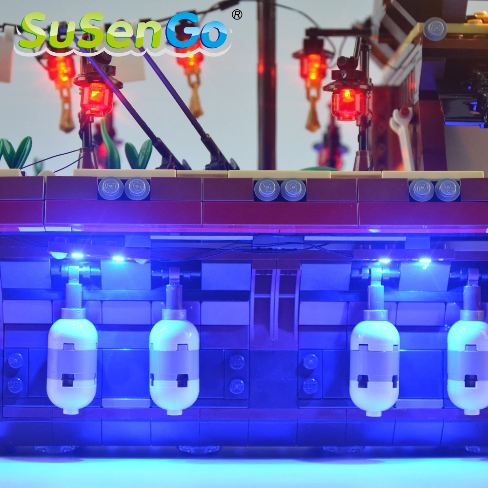 SuSenGo светодиодный светильник комплект для 70168 | Игрушки и хобби