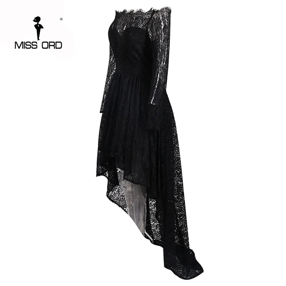 Платье MISS ORD с длинным рукавом и кружевной строчкой FT4763 2020|dress dress dress|lace long sleeve