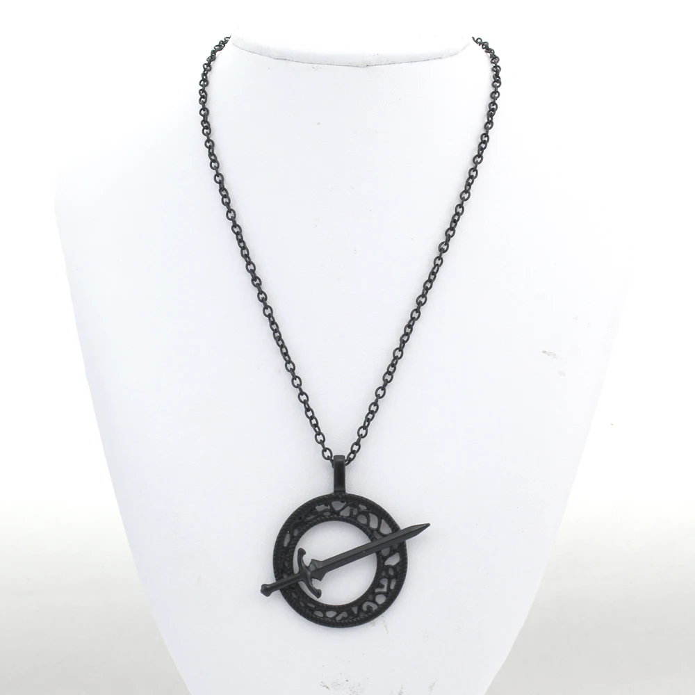 Подвеска Dark Souls III Blade of the Darkmoon 3 Convention ожерелье подвеска с мечом|sword pendant|dark soulssword