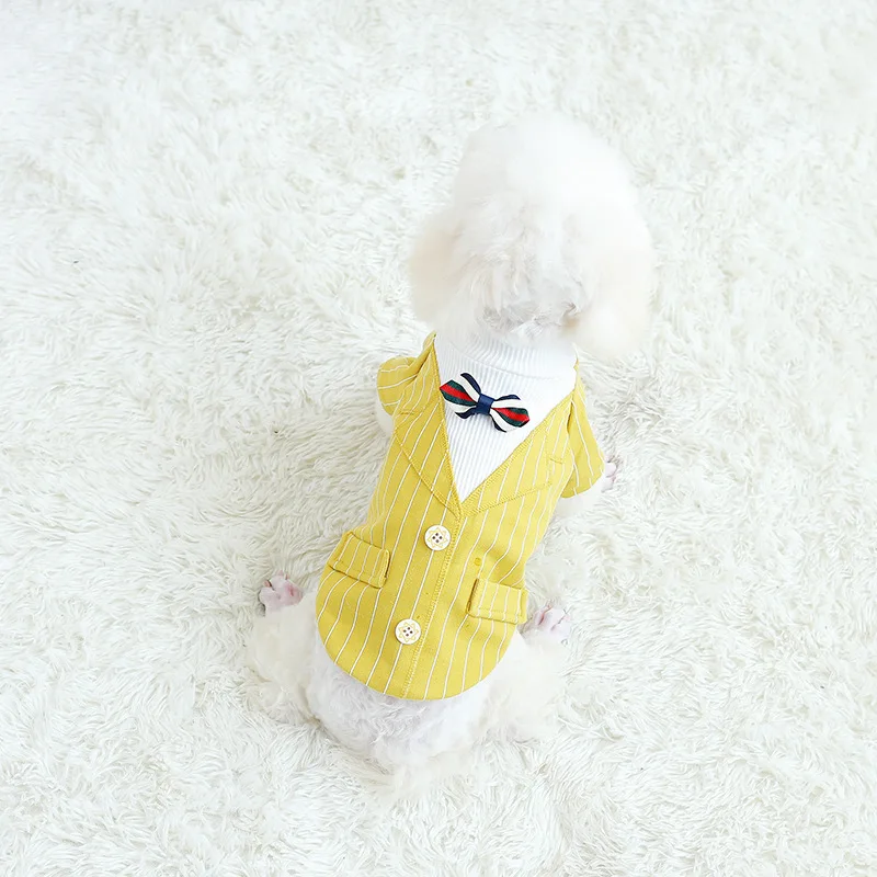 Kawaii Cat Одежда для собак одежда Чихуахуа Йорк бульдог Schnauzer Corky Bomei рубашка костюм