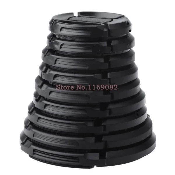 2pcs 37 39 40.5 43 46 49 52 55 58 62 67 72 77 82mm Pinch Snap-On Front Lens Cap cover for | Электроника
