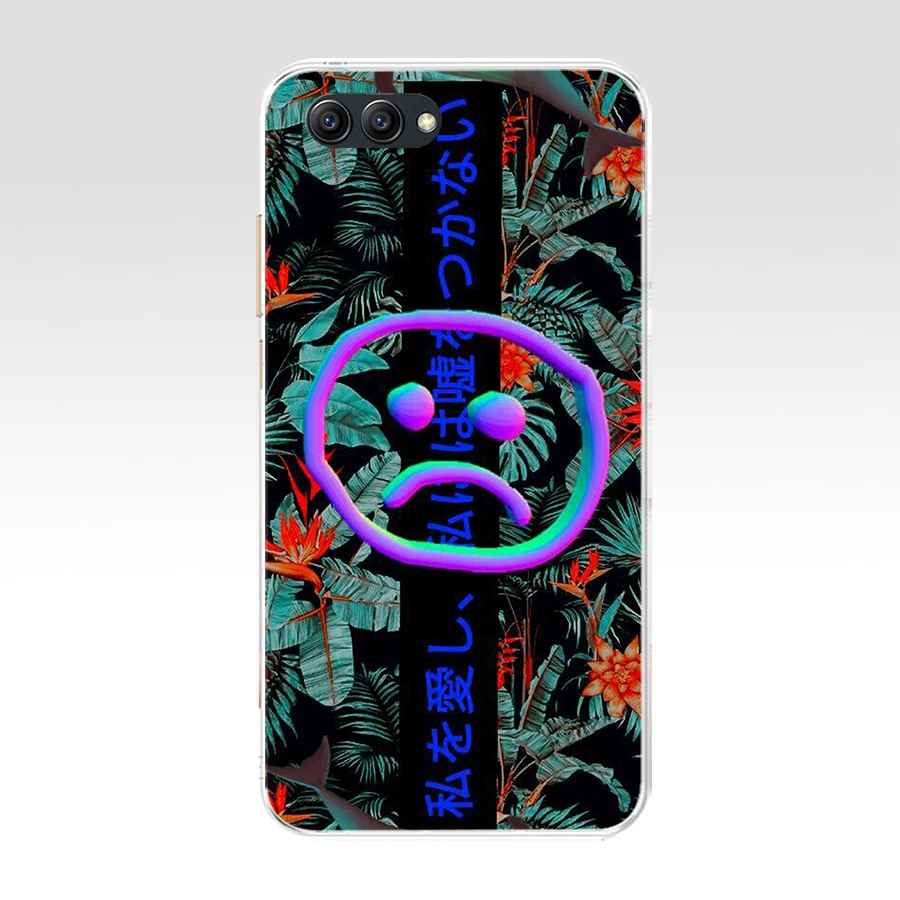 179FG Vaporwave эстетика Мягкий Силиконовый ТПУ чехол для Honor 9 10 huawei p10 lite y6 prime 2018 mate play p