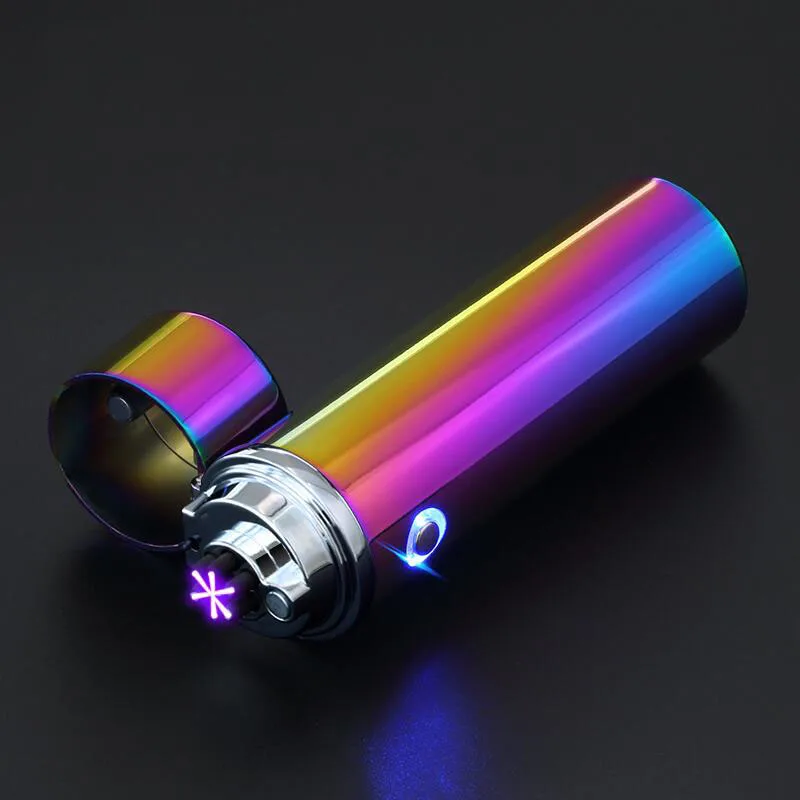Arcs электронная зажигалка высококачественная цилиндрическая с usb-зарядкой 6