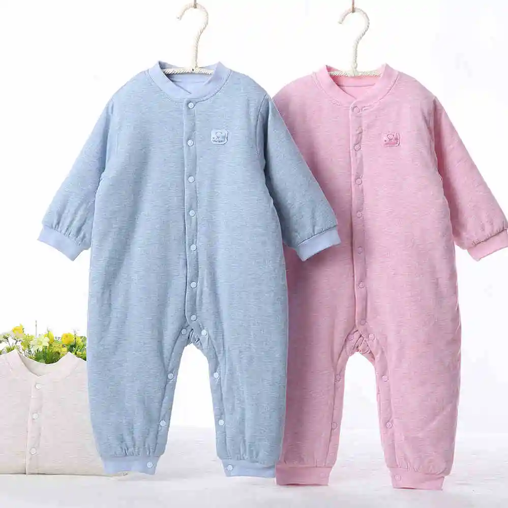 Детское боди пижамы с длинными рукавами из 100% хлопка одежда для маленьких