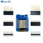 Плата для разработки WeMos D1 Mini, ESP-12, ESP-12F, CH340G, CH340 V2, USB, 3,3 В, с контактами