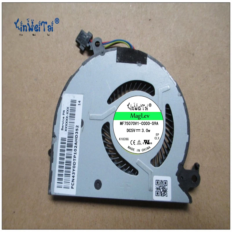 Новый и оригинальный вентилятор процессора для AVC BABA0604R5H Y001 5V 0.5A ASV43Y0DTP202ALD366 KDB0505HCA12