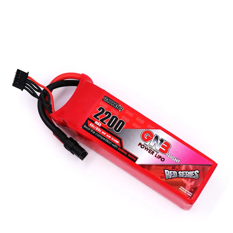 Gaoneng GNB 14.8V 2200mAh 4S 40C XT60 Plug Rechargeable Lipo Battery for RC Model | Игрушки и хобби