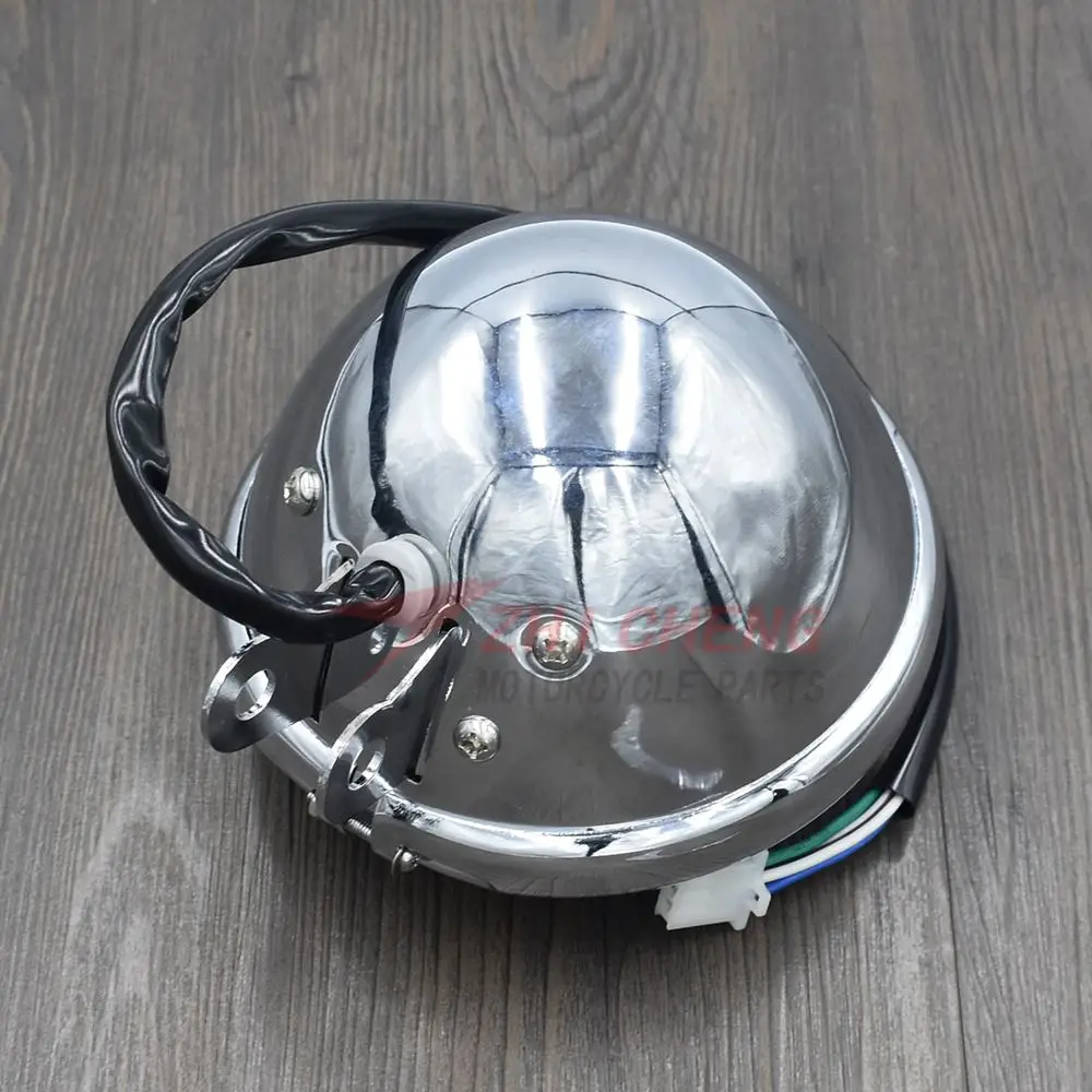 Модифицированные металлические фары 5 45 дюйма передняя фара для Harley XL 883 1200 X48 Steed