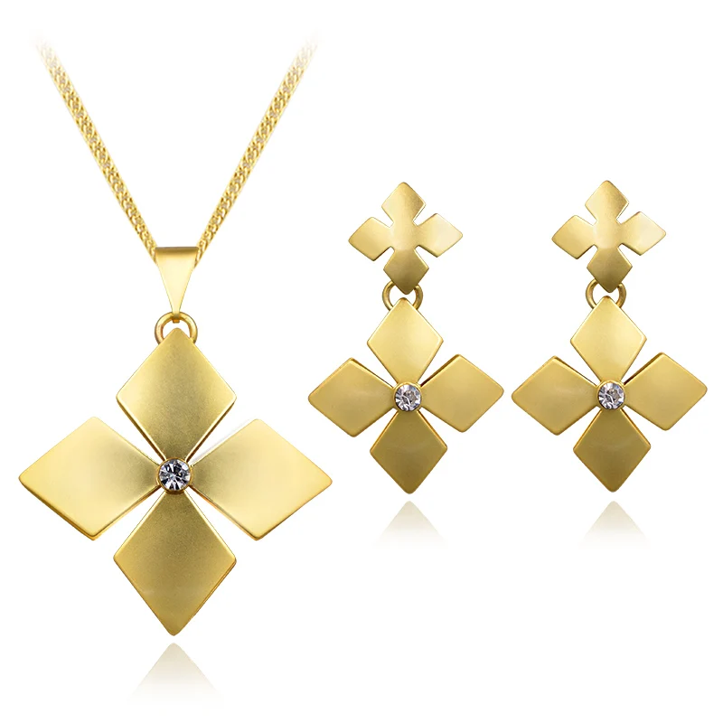 Ювелирные изделия Sunny Jewelry модные ювелирные 2021 женские серьги ожерелье с
