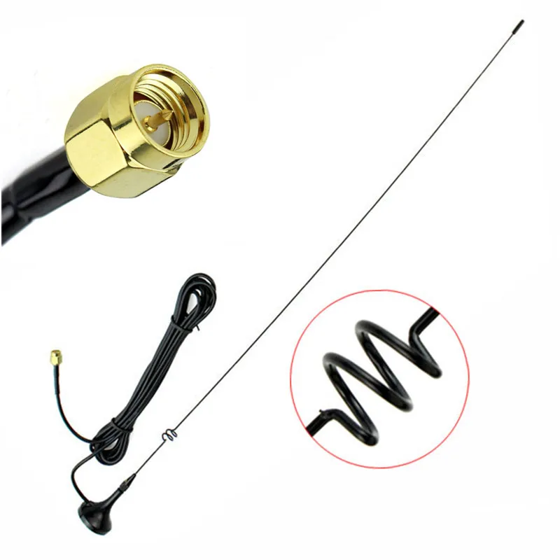 UT 108UV SMA Male UHF/VHF Магнитная автомобильная антенна для YAESU VX 3R TONGFA UV985 Baofeng UV