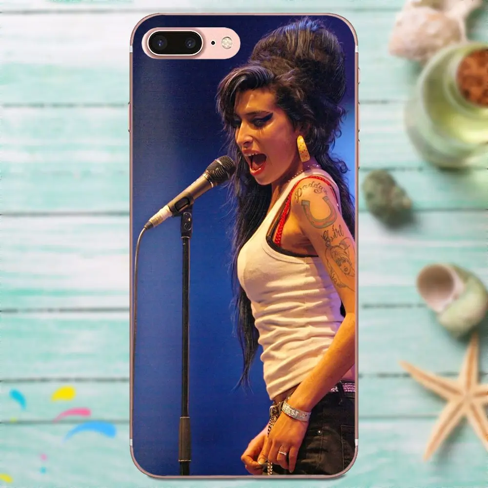 Singer Amy Jade Winehouse For Huawei Mate 7 8 9 10 20 P8 P9 P10 P20 P30 Lite Plus Pro 2017 TPU Capa Cover | Мобильные телефоны и