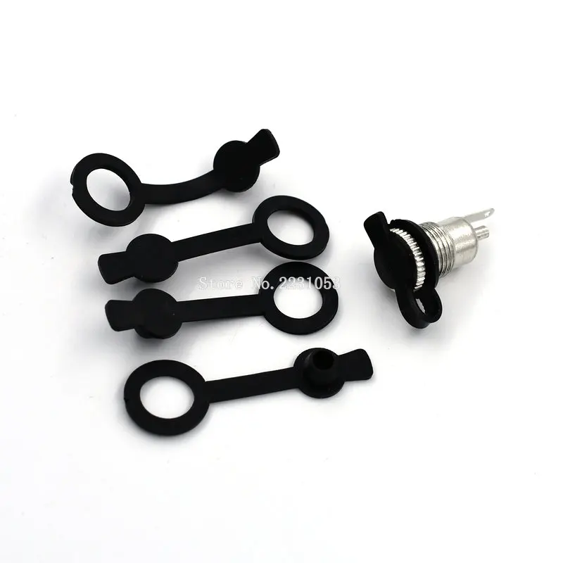 

10PCS Waterproof Cap For DC-099 DC099 DC Power Jack Connector Cap only Caps