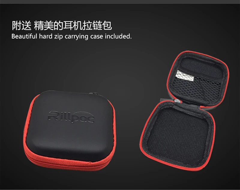 Hi Fi наушники Rillpac CE10 гарнитура с тяжелыми басами шумоизоляцией крутые