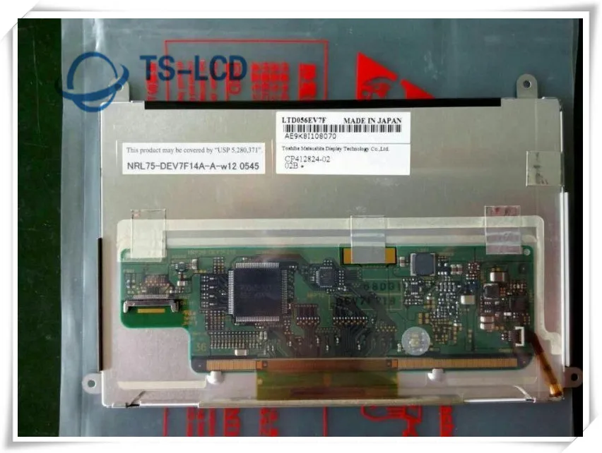 100% протестированная Оригинальная ЖК панель A + LTD056EV7F 5 6 дюйма один год