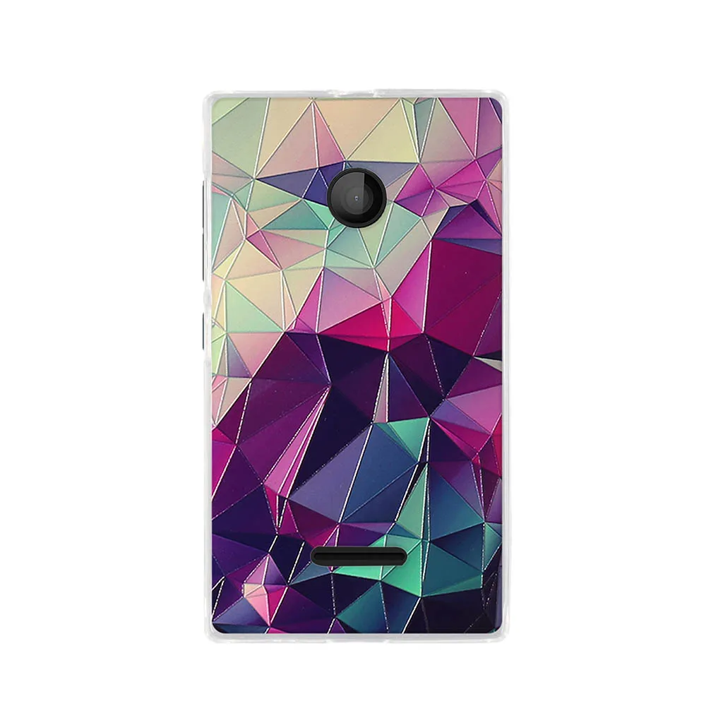 3D рельефный рисунок для Nokia Microsoft Lumia 435 532 силиконовый чехол фотосумка|case for nokia