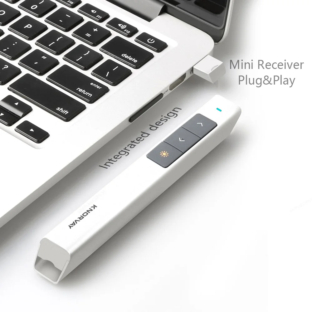Беспроводной презентер USB РФ Presenter с красной лазерной указки ручка